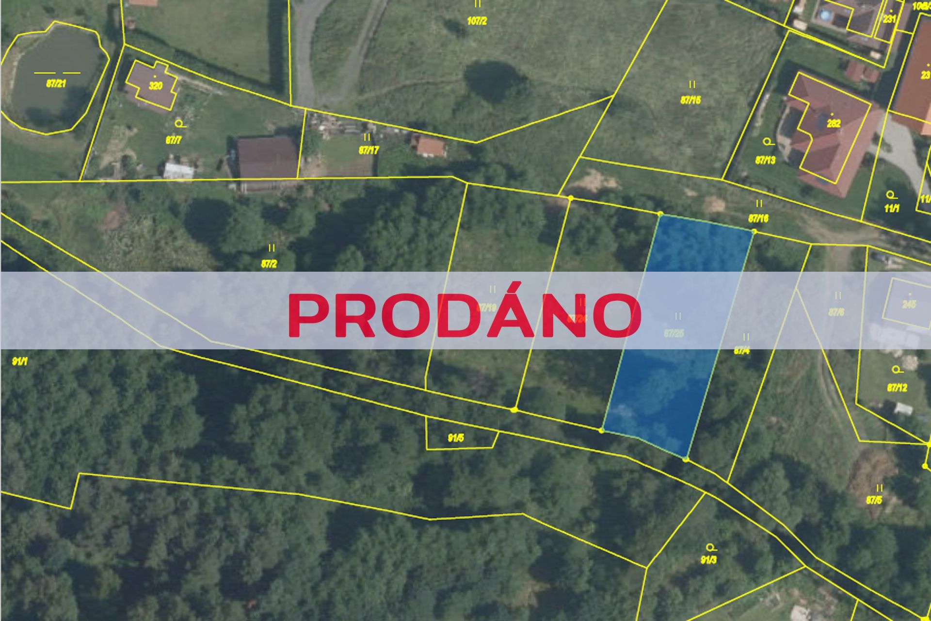 Prodej pozemku k bydlení, 1000 m², Františkovy Lázně