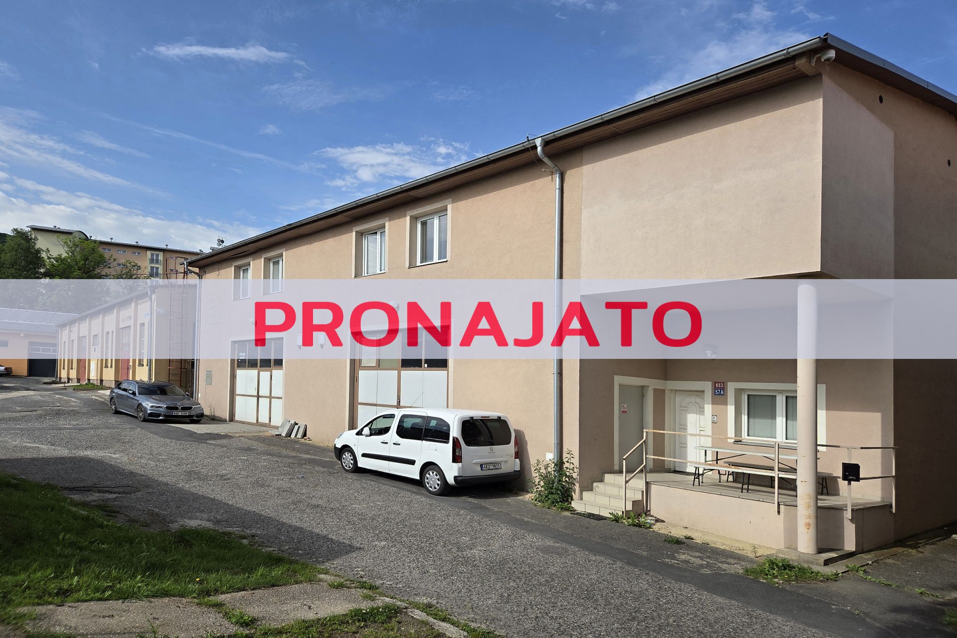 Pronájem kanceláří a skladu, 223 m², Karlovy Vary, Drahovice