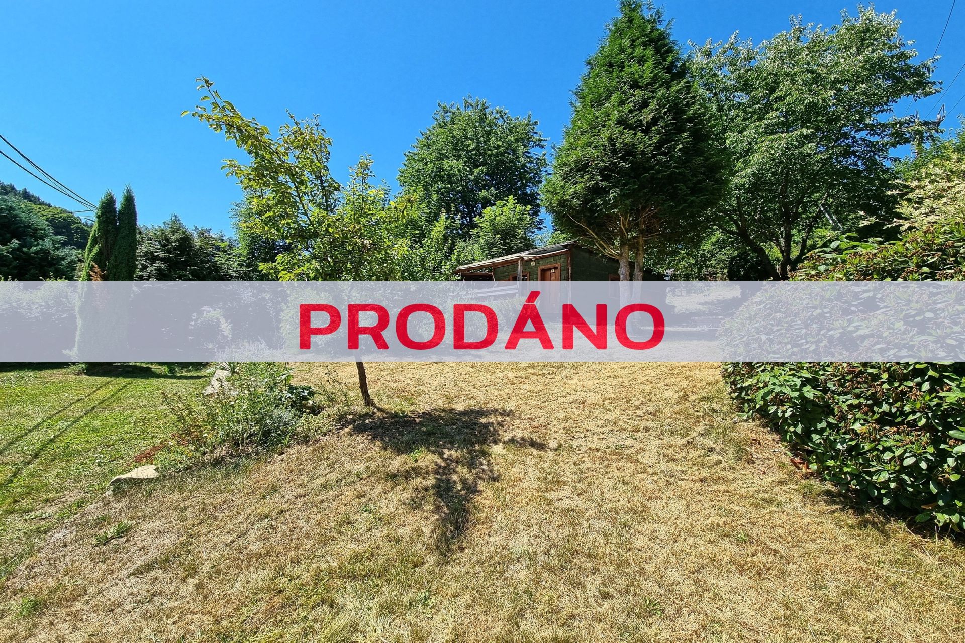 Prodej chatky na stavebním pozemku 992 m2, Krásný Jez