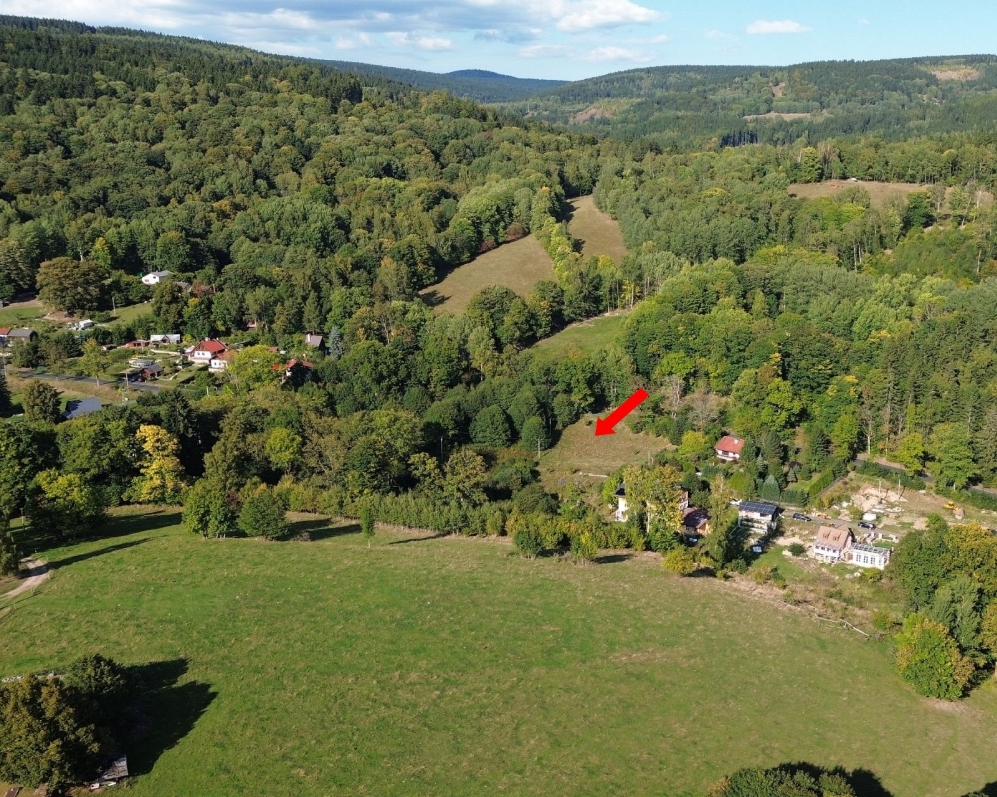 Prodej pozemku k bydlení, 1763 m², Merklín - Lípa