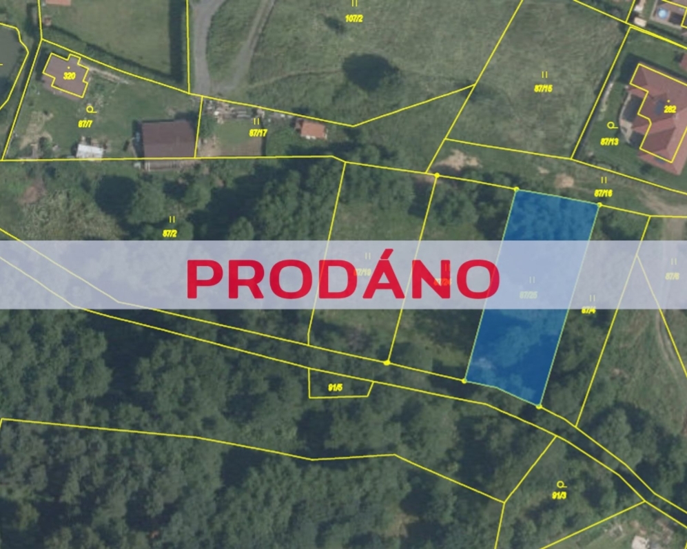 Prodej pozemku k bydlení, 1000 m², Františkovy Lázně